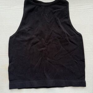 Classic Black Sleeveless Top